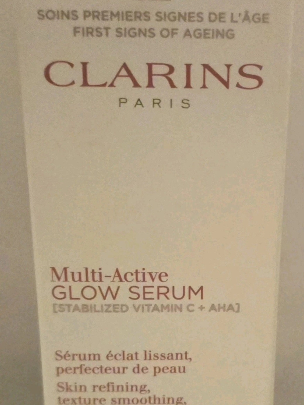 Clarins Multi-Active Glow Serum, 1 Oz./30 ml